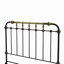 Mobilier de chambre à coucher style transitionnel noir antique brossé à la main-131573994