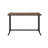 Tyrese Walnut & Black Finish Writing Desk With USB-760145874