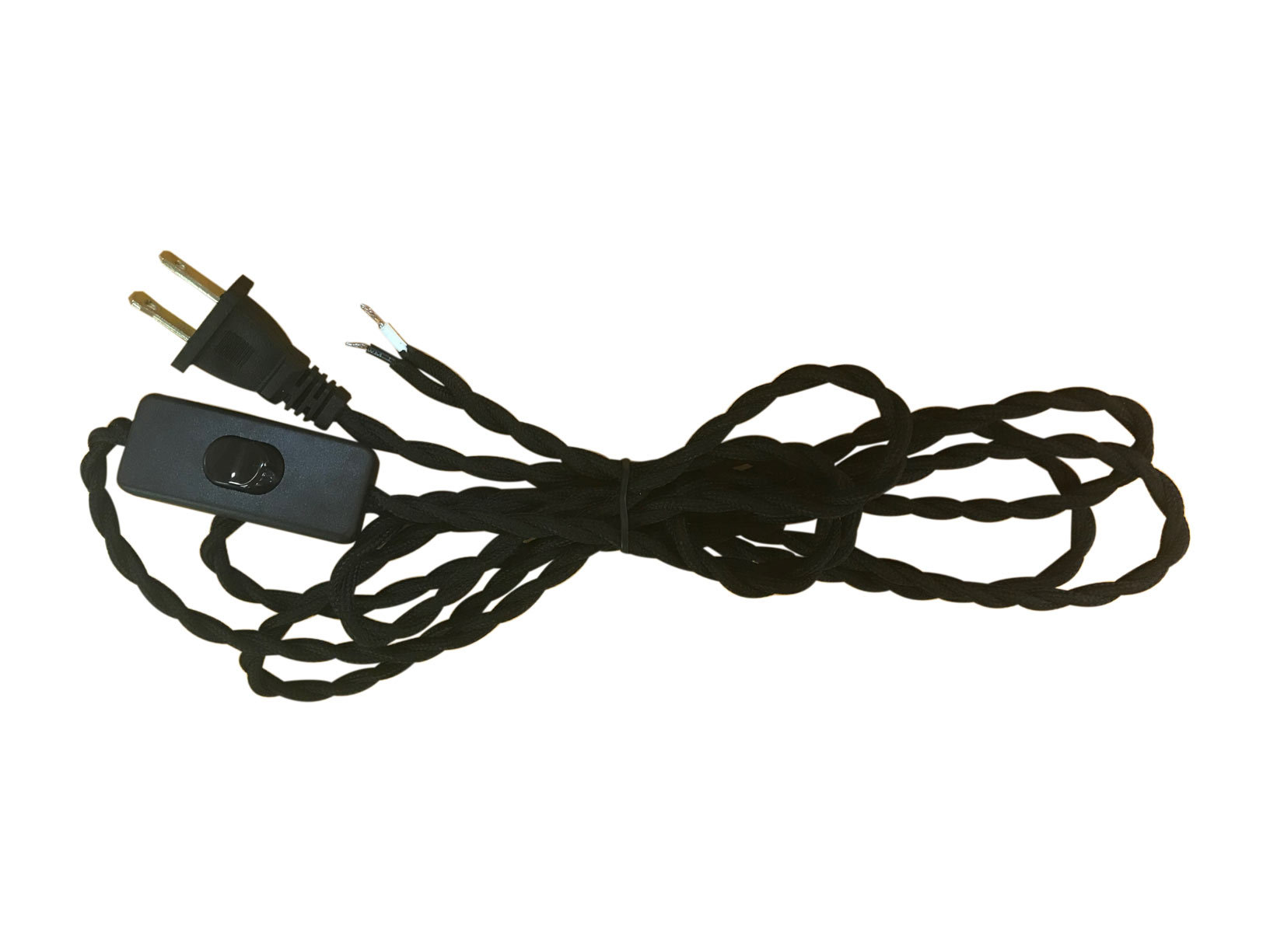 RoyalDesigns Twisted Fabric Covered Lamp Cord Wayfair