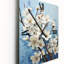 Horloge murale Dogwood Field Pointillism Collage VI-99631890