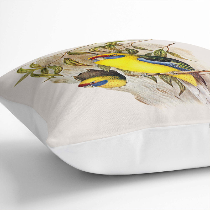 Square Throw Cushion, 55 x 55 cm, White