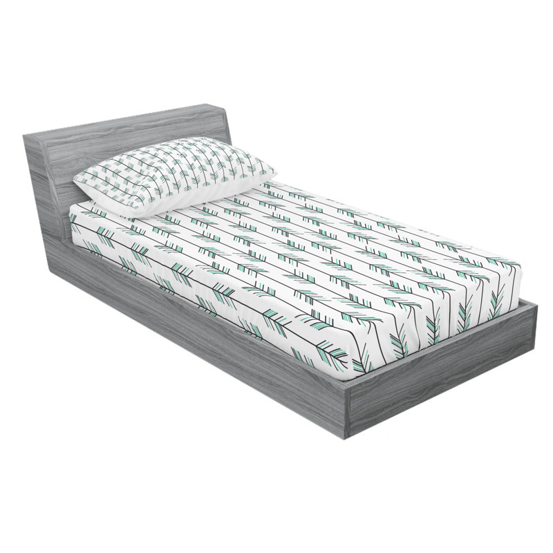 Microfiber Sheet Set, Twin XL Sheet Set with Fitted Sheet