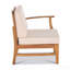 Fauteuil droit, crème-454884970