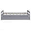 Lit plateforme simple avec lit gigogne simple, gris-1157372150