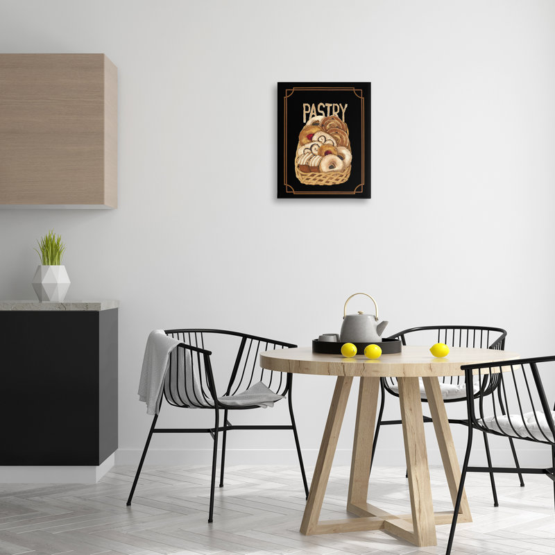 Art mural sur toile Traditional Pasty Basket par Nancy Overton, H 20 po x l 16 po