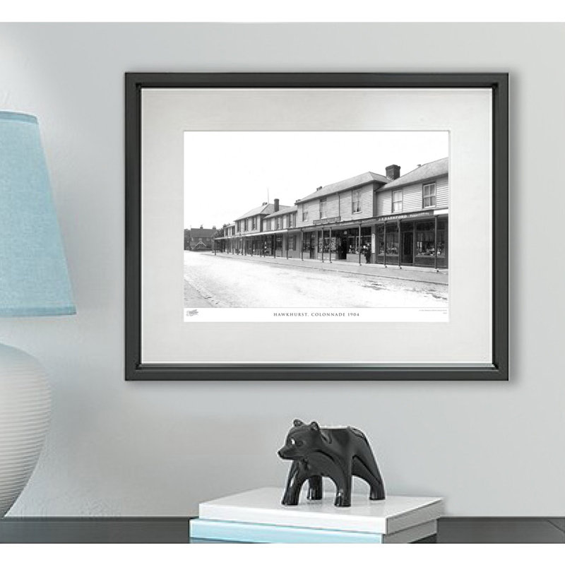 Hawkhurst, Colonnade 1904 by Francis Frith - Single Picture Frame Print, 60cm H x 80cm W x 2.3cm D