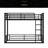 Metal Bunk Bed, Floor Bunk Bed-2104152660