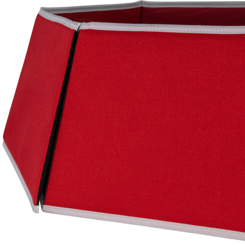 Fabric Tree Collar, Red