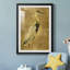 «Gold Crane at Dusk I», peinture sur toile encadrée-195858539-195858537