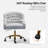 Doreen Velvet Hand-Curated Task Chair-6833204