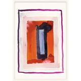 Fuschia Frame Print by ZBC Everyday