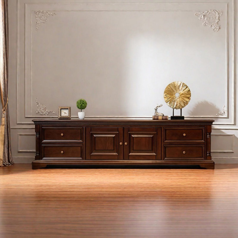 American style classic romantic TV cabinet, 86.61"