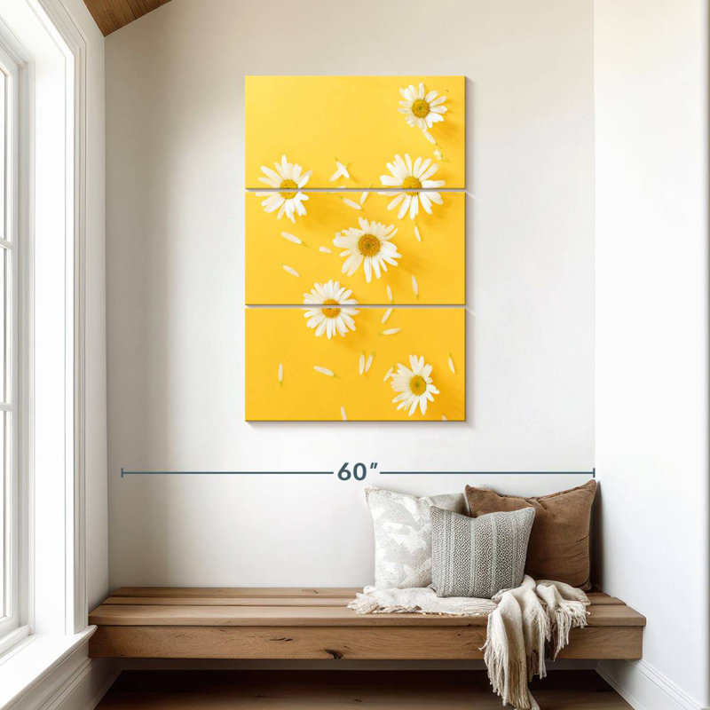 Harnek camomille sur jaune