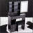Compact Vanity Table With Touch Control LED Mirror, High Capacity Storage, And Cushioned Stool For Small Spaces