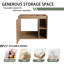 Base de meuble-lavabo mural simple 24 po avec porte à fermeture douce