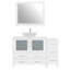  Ensemble de meuble-lavabo simple 48 "avec miroir-27042761