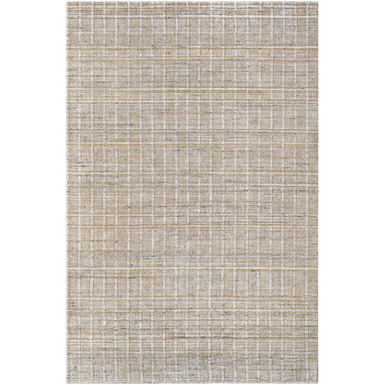 Shivan Striped Area Rug in Gray