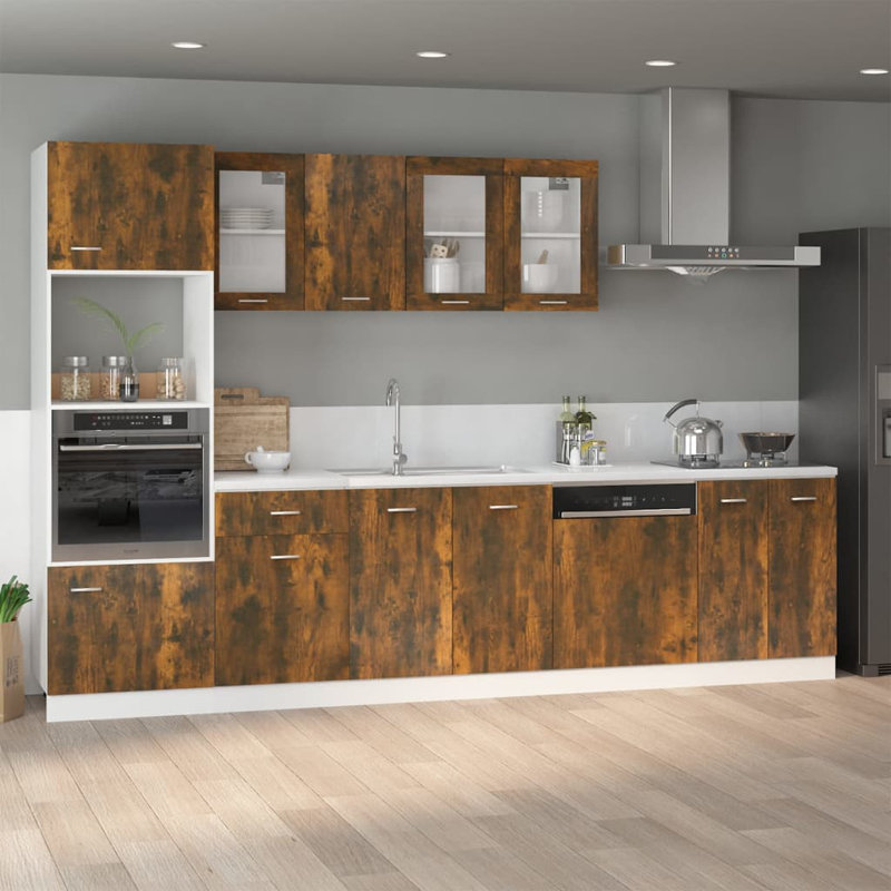 Lyon Bottom Cabinet Lyon, Smoked Oak