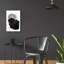 Red Barrel Studio® «Lune Rouge» par Pechane, art mural en verre acrylique, ACR-39515-1069472707