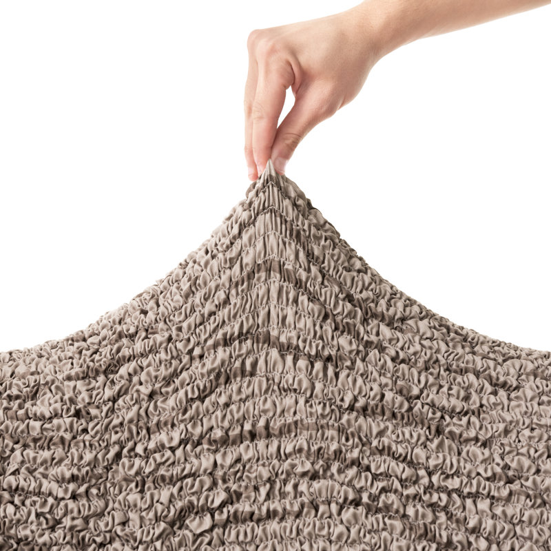 Housse extensible pour coussin décoratif - Durable et élégant - Collection Printed (ensemble de 2), Sable ondulé