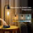 2-pack 16” 3cct Dimmable Cordless Table Lamp With St64 Edison Bulbs And Remote Control