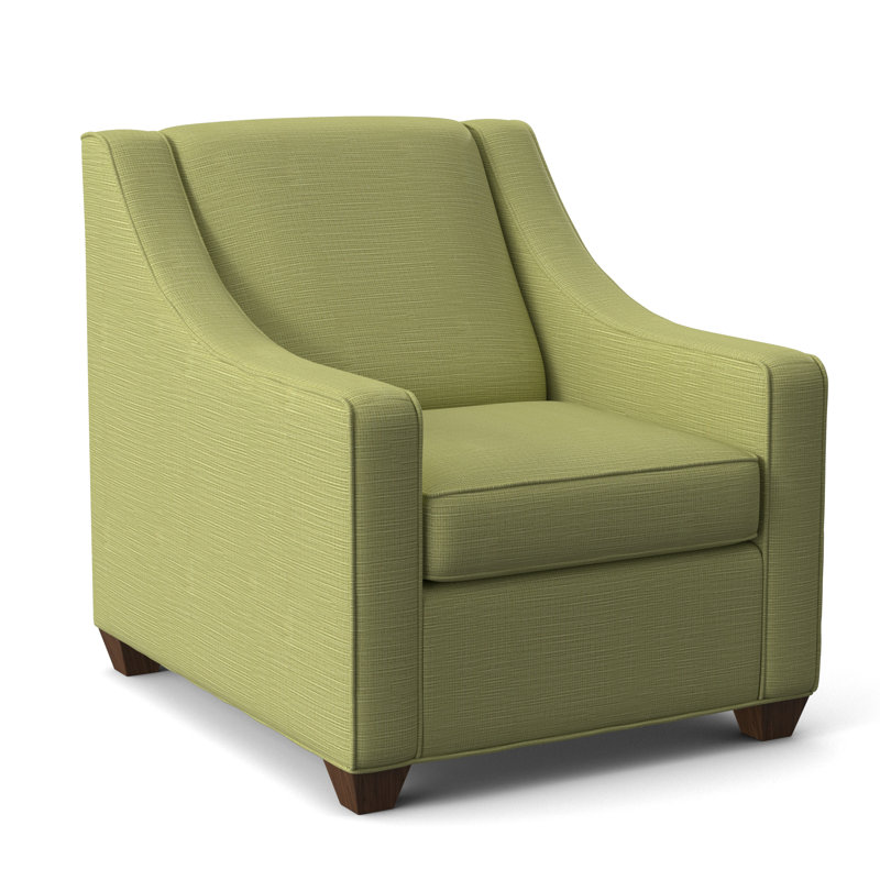 Fauteuil l 31 po Phillips, Noyer Montana, Gris anthracite Dorset