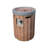 Sebron Cylinder Concrete Propane Smokeless Fire Pit