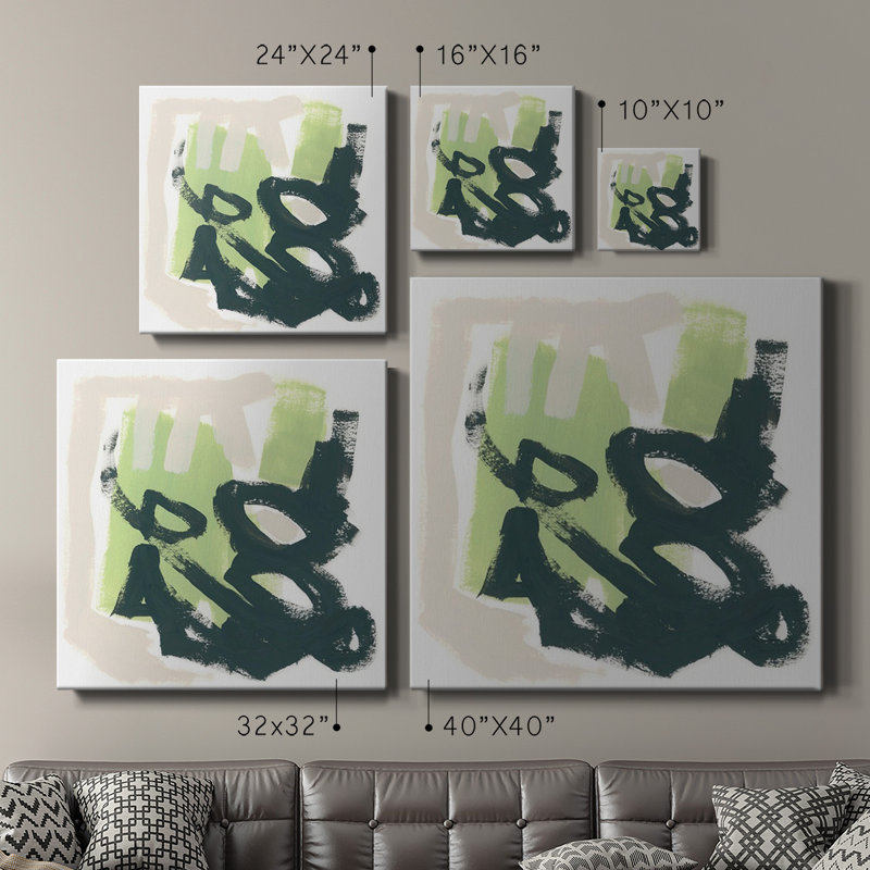 Toile tendue avec cadre Loop Gesture - prêt à accrocher