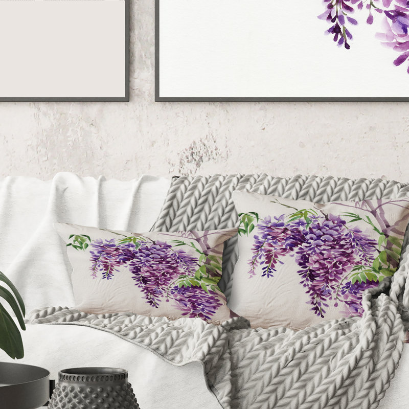 Floral Throw Pillow