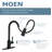 Moen Align One-Handle Pulldown Bar Faucet with Power Clean featuring Reflex-27325005