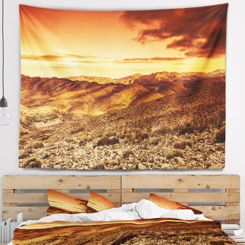 Machine Tapestry - Rod Included, 68" H x 80" W