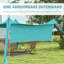 Dakota Fields Polyester-ammonia Cover Retractable Patio Awning,Freestanding Awning-864391280