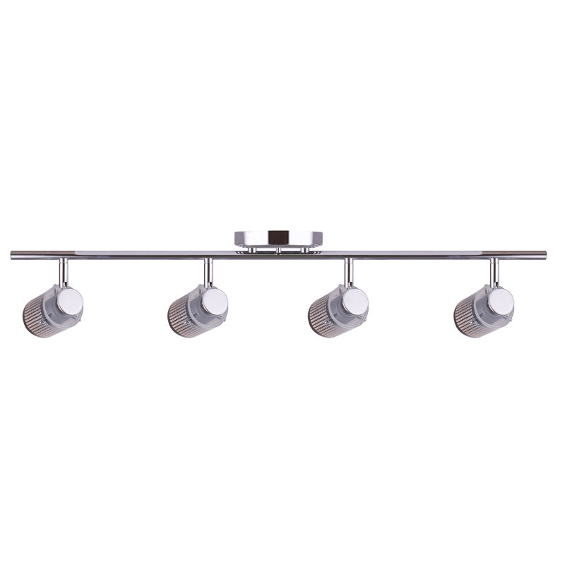 Keimaya 29'' 4 -Light Fixed Track Track Kit with Dimmable and Adjustable Head