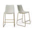 Tabouret de bar et de comptoir en cuir végétalien Nia-383359843-381848446-291823921