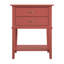 Deonni 56cm W Solid Wood Bedside Table-2044766031