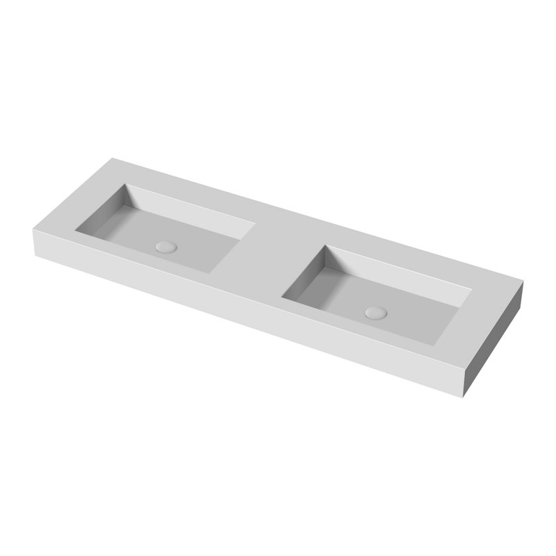 Rectangular Single Sink For Bathroom
