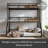 Twin Over Twin Over Full Bunk Bed-1805674066