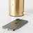 Kai 11" Modern LED Table Lamp with Gold Finish, Frosted Globe Shade, Built-In Dimmer and USB Port, Bulb Included