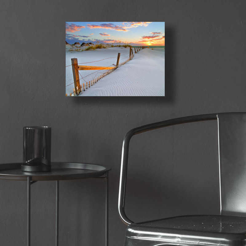 «White Sand Beach Sunset» par Ezra Tanner, H 12 po x l 16 po x P 0,13 po