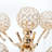 21.67'' H 5-Heads Crystal Tabletop Candelabra-1904423251