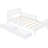 Twin-Size Platform Bed With Guardrails And Storage - White Allure Twin Wood Elevations-73860028-73859970