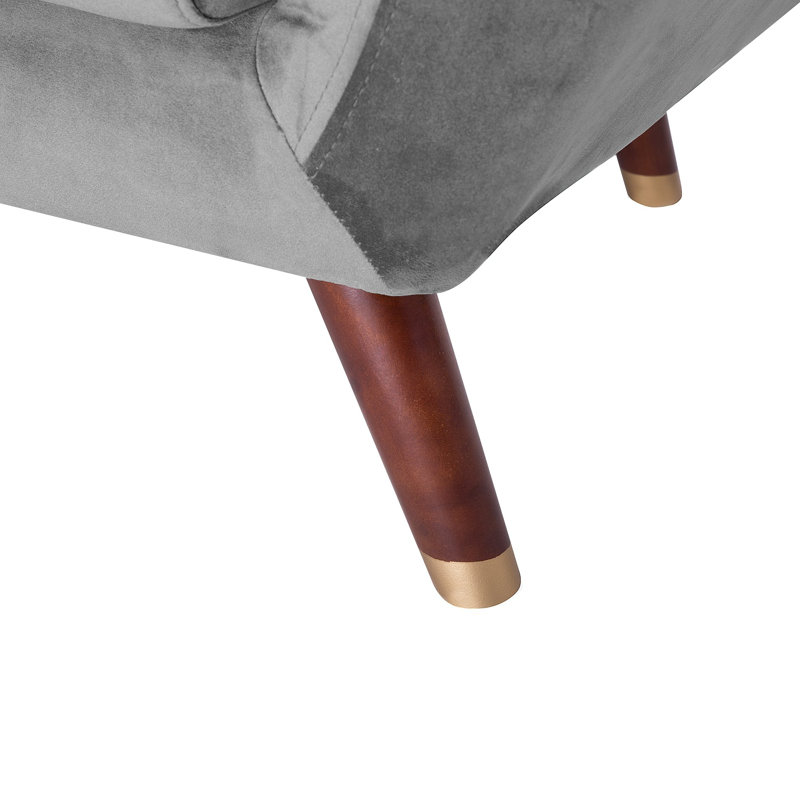 Lesse Upholstered Armchair, Grey