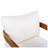 Christopher Knight Home 29.5" 29.5"W x 26.4"D x 28.74"H Solid Acacia Wood & Water-Resistant Cushions Outdoor Club Chair