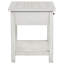 Ensemble de table basse 2 pièces et 1 tiroir Castleton White-1522389608
