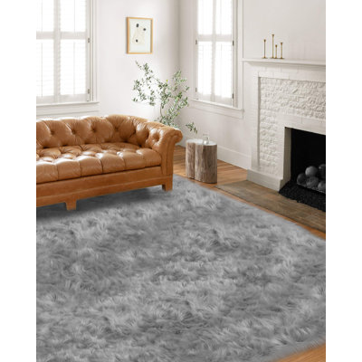Levata Faux Sheepskin Indoor Rug