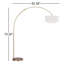 Lampe sur pied arquée 75 po Tanyel-69451897