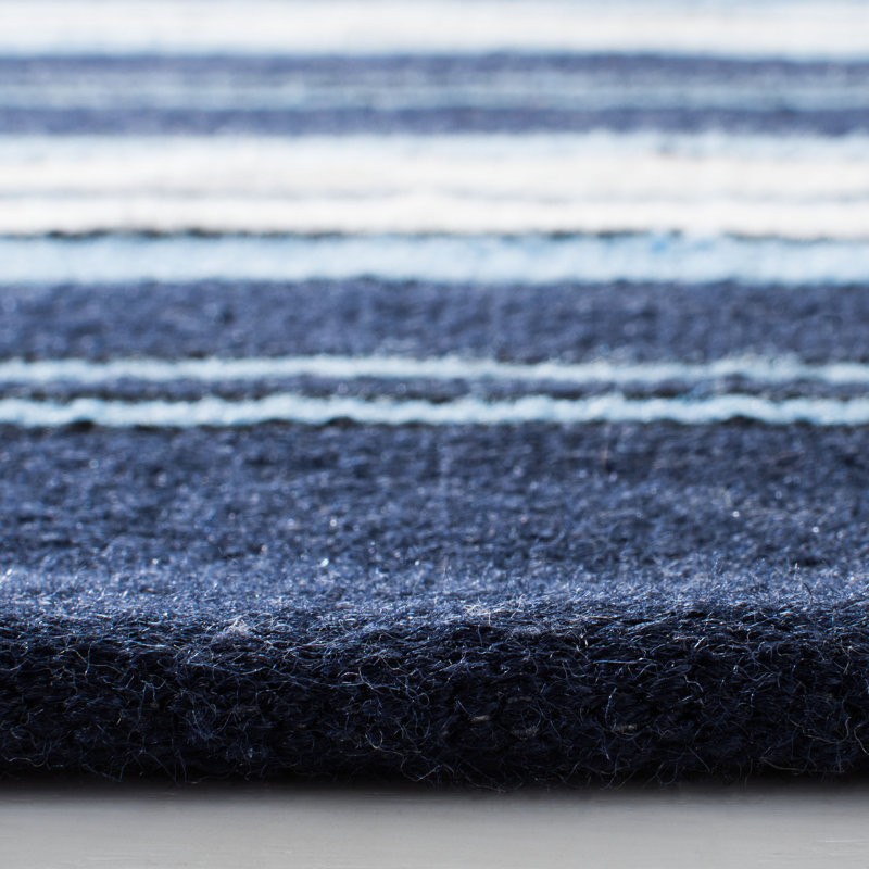 Tapis bleu marine Lauren Ralph Lauren, Rectangle 6 pi x 9 pi