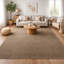 Area Rug | Gold Wool & Bamboo Silk Handloom Rug-683666634