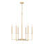 Lustre 6 lumières Parrish Mordern-123223187