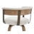 26'' Upholstered Swivel Counter Stool With Back And Bentwood Legs For Kitchen Island-1461584181